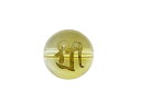 シリー(吉祥天)シトリン(金)梵字玉 12mm 手作りにオススメ! 1i粒売り 天然石 パワーストーン / インペリアルオーラ おしゃれ かわいい オシャレ 可...