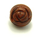 丸型10mm 薔薇ビーズ レッドタイガーアイ 一粒売り バラ売り 手作りにオススメ! 天然石 パワーストーン / インペリアルオーラ おしゃれ かわいい オシャ...
