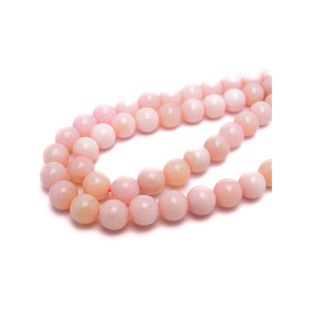 ピンクオパール 10mm玉 AAA 一連 天然石 パワーストーン / インペリアルオーラ おしゃれ かわいい オシャレ 可愛い プレゼント ギフト 贈り物