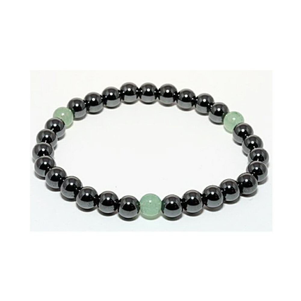 パワーストーン 磁気ヘマタイト6mmブレス アベンチュリン 数珠 ブレスレット 天然石 パワーストーン プチギフト 転勤 退職 お礼 母の日 敬老の日 ギフト ...