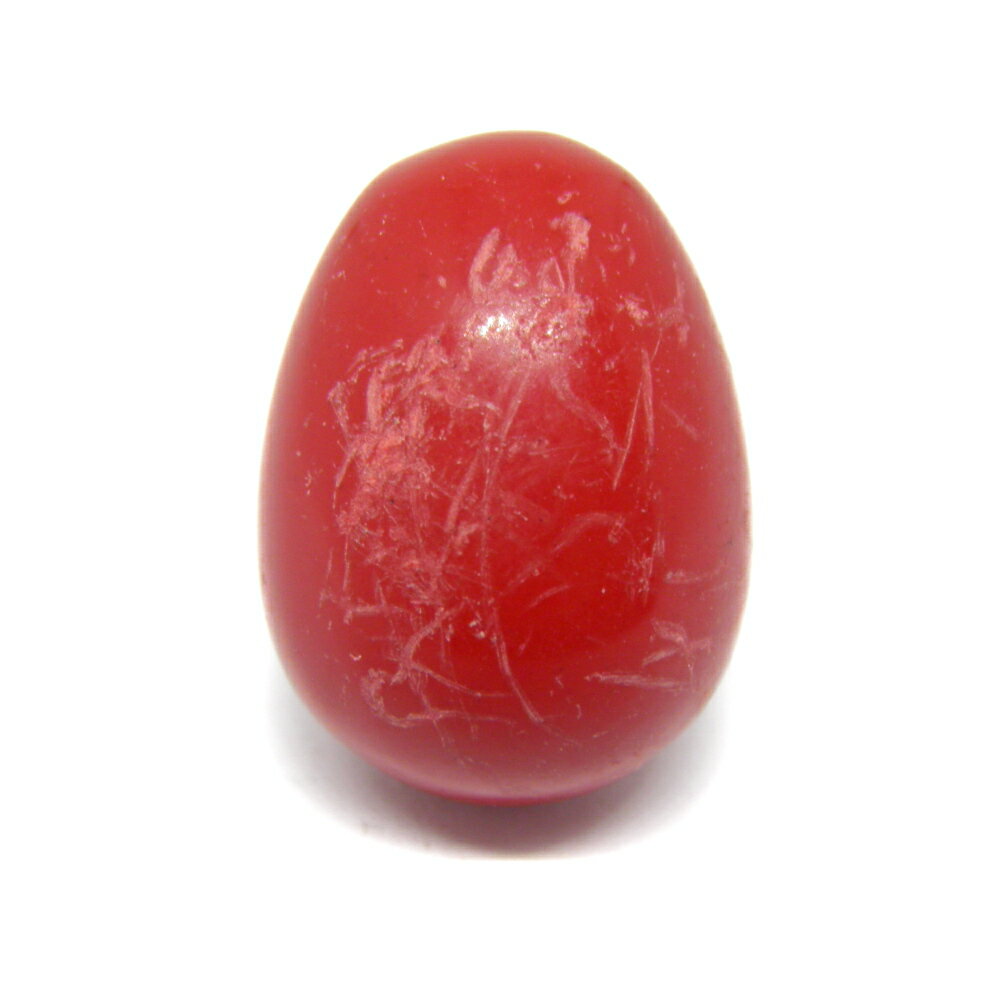 【置き石】 天然石たまご型 赤珊瑚 風水 パワーストーン / インペリアルオーラ おしゃれ かわいい オシャレ 可愛い プレゼント ギフト 贈り物