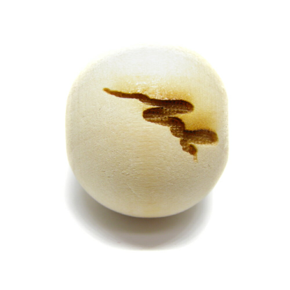 白蛇 栂 ツガ レーザー彫刻 セミラウンド 横穴 20mm玉 1粒売り No.9 へび ヘビ スネーク 巳年 天然石 パワーストーン / インペリアルオーラ おしゃれ かわいい オシャレ 可愛い プレゼント ギフト 贈り物