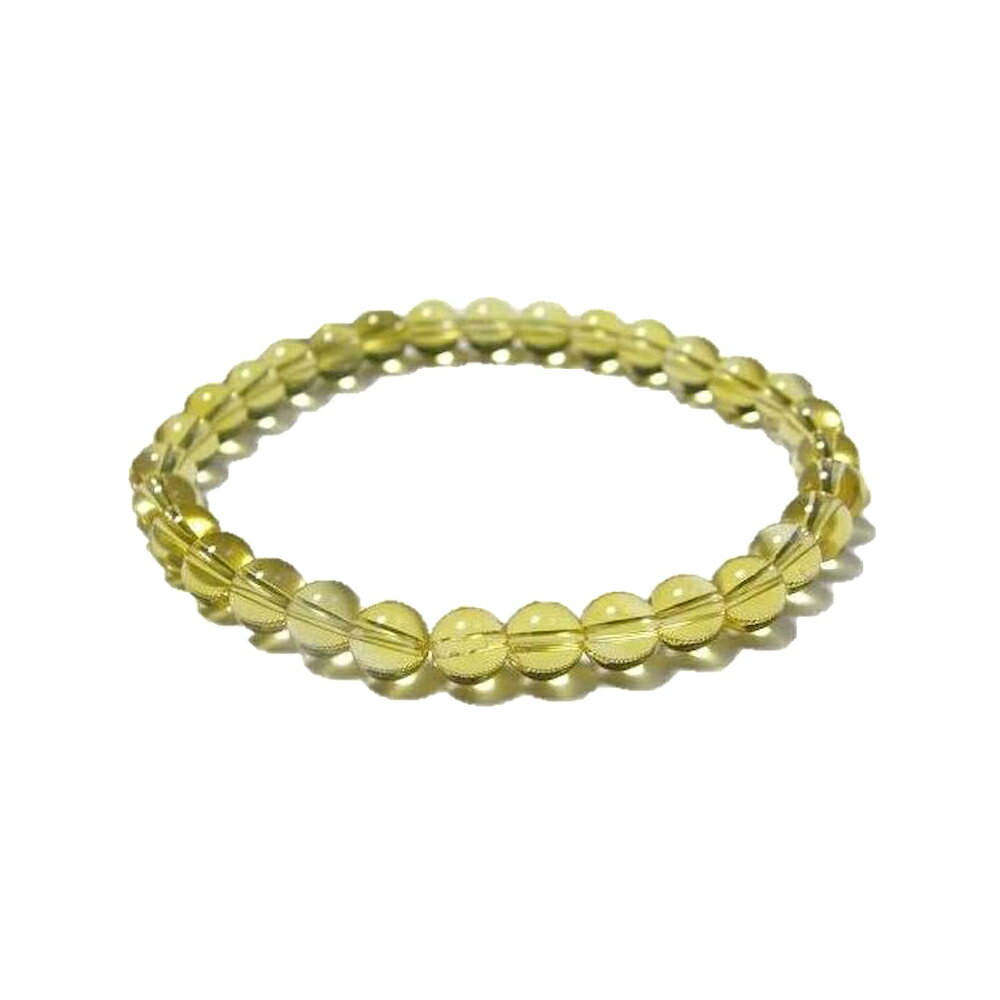 【ENDLESS_6mmブレスレット】 誕生石 11月 シトリンクォーツ/黄水晶(Citrine)/太陽の象徴/商売/金運/幸福/お守り AAA 6mm玉 風水...