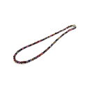 サファイア マルチカラー 4mm ネックレス 思考力/判断力/カリスマ性/お守り ネックレス 4mm玉 天然石 パワーストーン / インペリアルオーラ おしゃれ...
