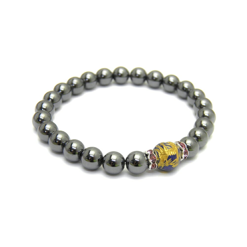 ラピスラズリ 金龍彫り ヘマタイト ブレスレット 天然石 パワーストーン / インペリアルオーラ おしゃれ かわいい オシャレ 可愛い プレゼント ギフト 贈り...