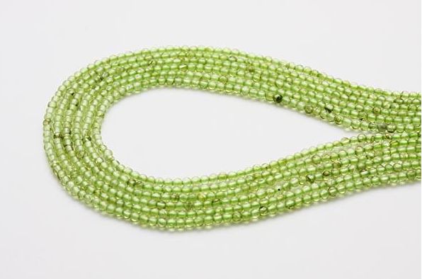 ペリドット 2mm ビーズ 一連 天然石 パワーストーン / インペリアルオーラ おしゃれ かわいい オシャレ 可愛い プレゼント ギフト 贈り物