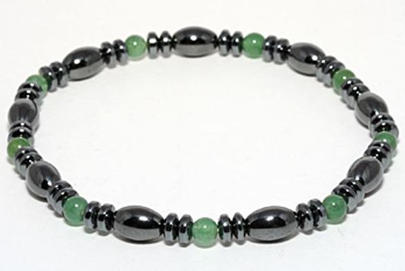 磁気ヘマタイト涙型ブレス アベンチュリン 天然石 パワーストーン プチギフト 転勤 退職 お礼 母の日 敬老の日 ギフト / インペリアルオーラ おしゃれ かわ...