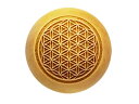 フラワー オブ ライフ 柘植玉 彫刻ビーズ 横穴 10mm 【穴あり一粒売りビーズ】 / 天然石、パワーストーンの専門店インペリアルオーラ おしゃれ かわいい ...