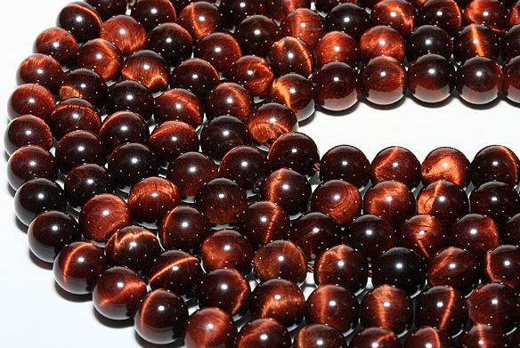 レッドタイガーアイ AA 8mm 一連 天然石 パワーストーン / インペリアルオーラ おしゃれ かわいい オシャレ 可愛い プレゼント ギフト 贈り物