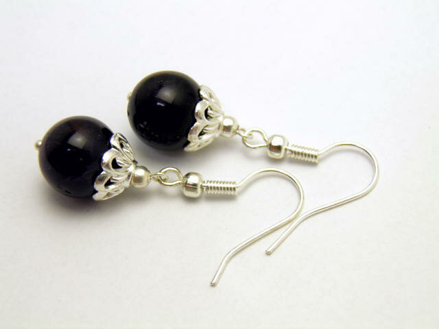 大玉10mm 可愛いピアス パープルタイガーアイ 風水 パワーストーン プチギフト 転勤 退職 お礼 母の日 敬老の日 クリスマス ギフト / インペリアルオー...