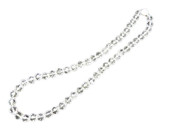 母の日ギフト 水晶64面カットネックレス 8mm玉 天然石 パワーストーン / インペリアルオーラ おしゃれ かわいい オシャレ 可愛い プレゼント ギフト 贈...