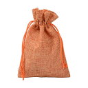 巾着袋 ラッピング袋 オレンジ Sサイズ 長方形 ポーチ 1枚売り / 天然石、パワーストーンの専門店インペリアルオーラ おしゃれ かわいい オシャレ 可愛い ...