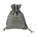 巾着袋 ラッピング袋 グレー Sサイズ 長方形 ポーチ 1枚売り / 天然石、パワーストーンの専門店インペリアルオーラ おしゃれ かわいい オシャレ 可愛い プ...