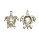 天然石ビーズ&パーツ メタルパーツ:ハワイアン ホヌ 1個売り / インペリアルオーラ おしゃれ かわいい オシャレ 可愛い プレゼント ギフト 贈り物