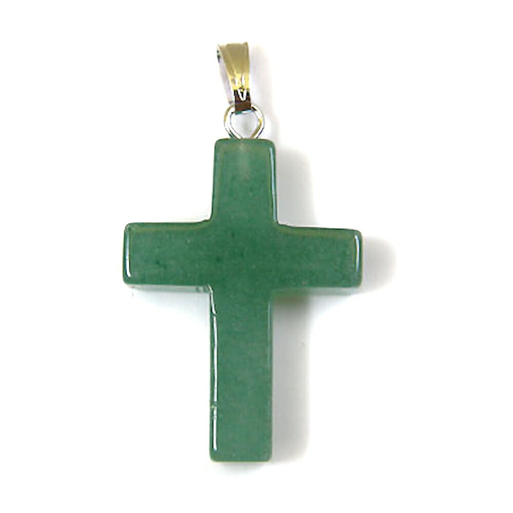 天然石 クロスペンダントトップ アベンチュリン パワーストーン 天然石 レディース メンズ クロスペンダントヘッド パワーストーン パワーストーン パワーストー...