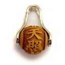 ペンダントトップ 天照大御神(あまてらすおおみかみ)柘植玉 12mm 日本の神様シリーズ / 天然石、パワーストーンの専門店インペリアルオーラ おしゃれ かわい...
