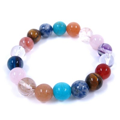 天然石マルチストーン丸玉ブレスレット 8mm玉 天然石 パワーストーン / インペリアルオーラ おしゃれ かわいい オシャレ 可愛い プレゼント ギフト 贈り物