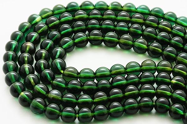 【丸ビーズ】 グリーンクォーツ 6mm 一連 パワーストーン / インペリアルオーラ おしゃれ かわいい オシャレ 可愛い プレゼント ギフト 贈り物