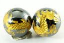 ヘマタイト10mm (金彫り) 五爪龍 【彫刻 一粒売りビーズ】 ブラジル産 天然石 パワーストーン / インペリアルオーラ おしゃれ かわいい オシャレ 可愛...