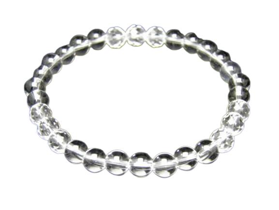 6mmシンプル3x3ブレスレット 水晶 【AB0001シリーズ】風水 パワーストーン / インペリアルオーラ おしゃれ かわいい オシャレ 可愛い プレゼント ...