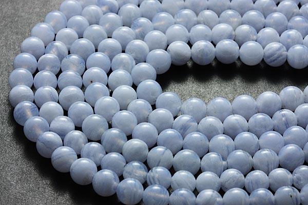 ブルーレース 6mm AA 一連 天然石 パワーストーン / インペリアルオーラ おしゃれ かわいい オシャレ 可愛い プレゼント ギフト 贈り物