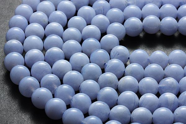 ブルーレース 8mm AA 一連 天然石 パワーストーン / インペリアルオーラ おしゃれ かわいい オシャレ 可愛い プレゼント ギフト 贈り物