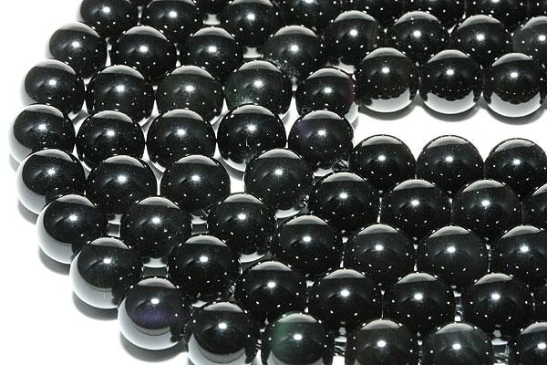 レインボーオブシディアン 10mm 一連 天然石 パワーストーン / インペリアルオーラ おしゃれ かわいい オシャレ 可愛い プレゼント ギフト 贈り物