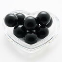丸玉 20mm オブシディアン 【穴なし一粒売りビーズ】 ポーチ付き スフィア 天然石 風水 パワーストーン / インペリアルオーラ おしゃれ かわいい オシャ...