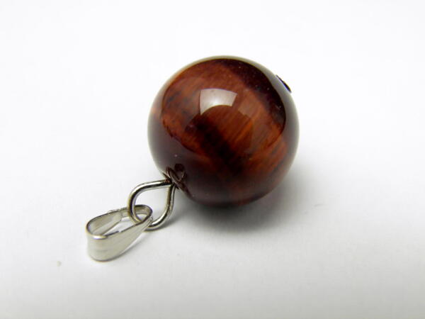 丸玉ペンダントトップ レッドタイガーアイ 10mm 天然石 風水 パワーストーン / インペリアルオーラ おしゃれ かわいい オシャレ 可愛い プレゼント ギフト 贈り物