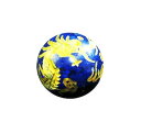 龍 ラピスラズリ手彫り玉 12mm 金色入り【彫刻 一粒売りビーズ】天然石 パワーストーン / インペリアルオーラ おしゃれ かわいい オシャレ 可愛い プレゼ...