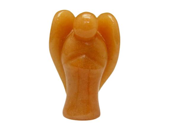 ミニ彫り物 エンジェル 天使(S) レッドアベンチュリン 1個売り 天然石 パ...