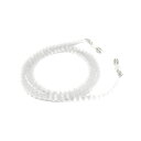 人工石 キャッツアイ ホワイト 4mm メガネチェーン 風水 パワーストーン 眼鏡チェーン グラスコード / インペリアルオーラ おしゃれ かわいい オシャレ ...