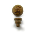 親玉・ボサ玉セット 12mm 檀香樹 マン 文殊菩薩 梵字 数珠 (念珠)彫刻ビーズ・彫りビーズ / 天然石、パワーストーンの専門店インペリアルオーラ おしゃれ...
