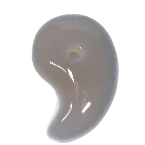 天然石 勾玉 ナチュラルメノウ 勾玉Sサイズ 現代勾玉 バラ売り パワーストーン / インペリアルオーラ ..