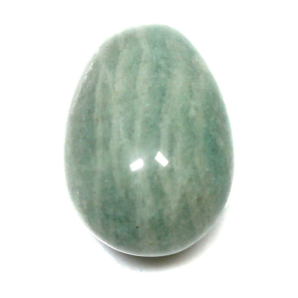 天然石 アマゾナイト/天河石（Amazonite）/聖なる愛情/お守り エッグ たま...