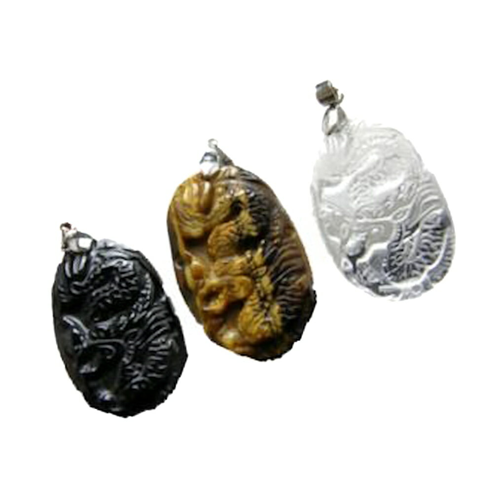 選べる3種類 龍彫りペンダントトップ オーバル浮き彫り 天然石 パワーストーン プチギフト 転勤 退職 お礼 母の日 敬老の日 ギフト / インペリアルオーラ ...