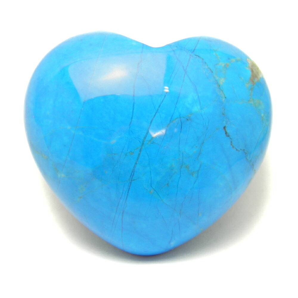 ハート ハウライトトルコ L 1個売り パワーストーン / インペリアルオーラ おしゃれ かわいい オシャレ 可愛い プレゼント ギフト 贈り物