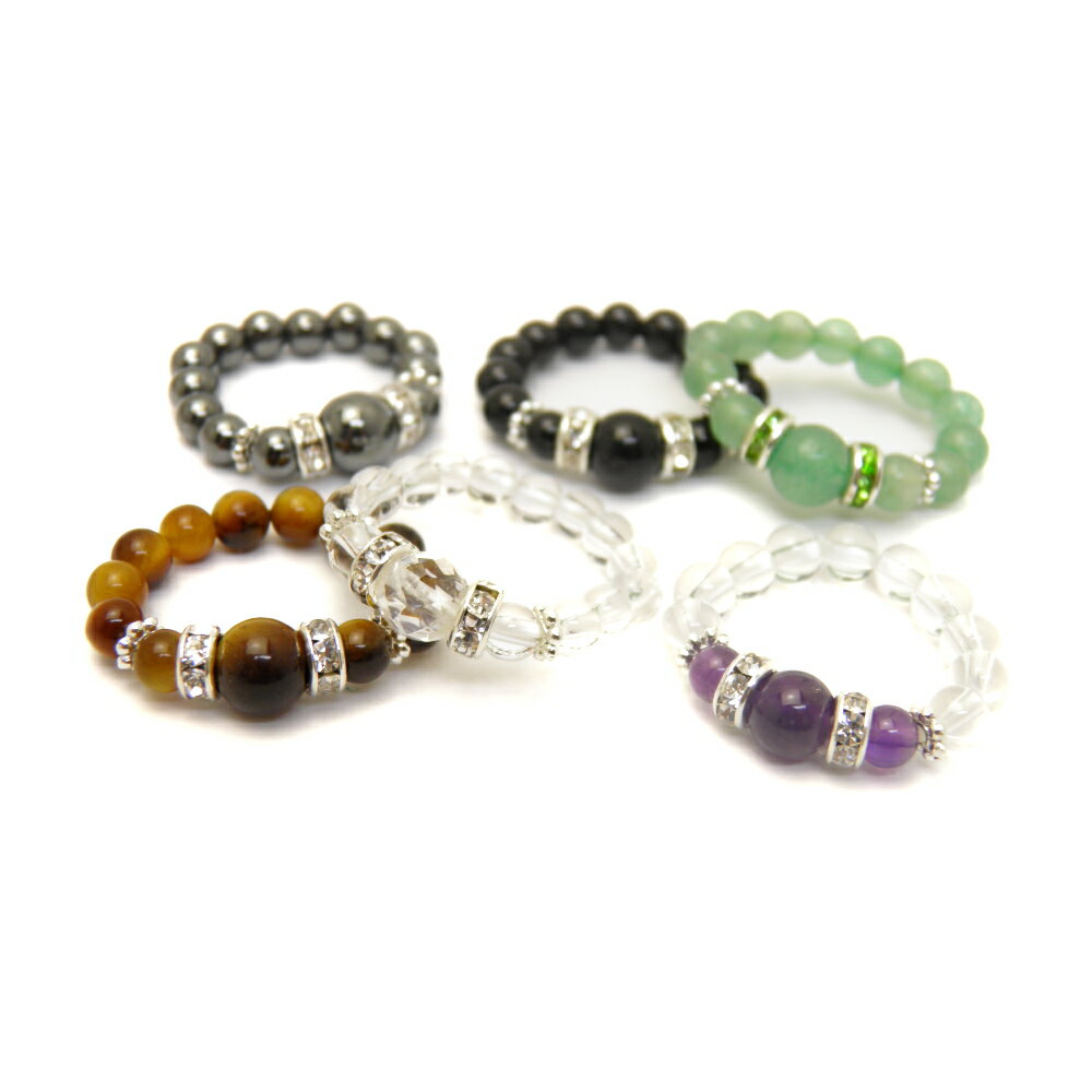 天然石 リング 指輪 パワーストーン リング バラ売り メンズ レディース 指輪パワーストーン パワーストーンリング パワーストーン プチギフト 転勤 退職 お...