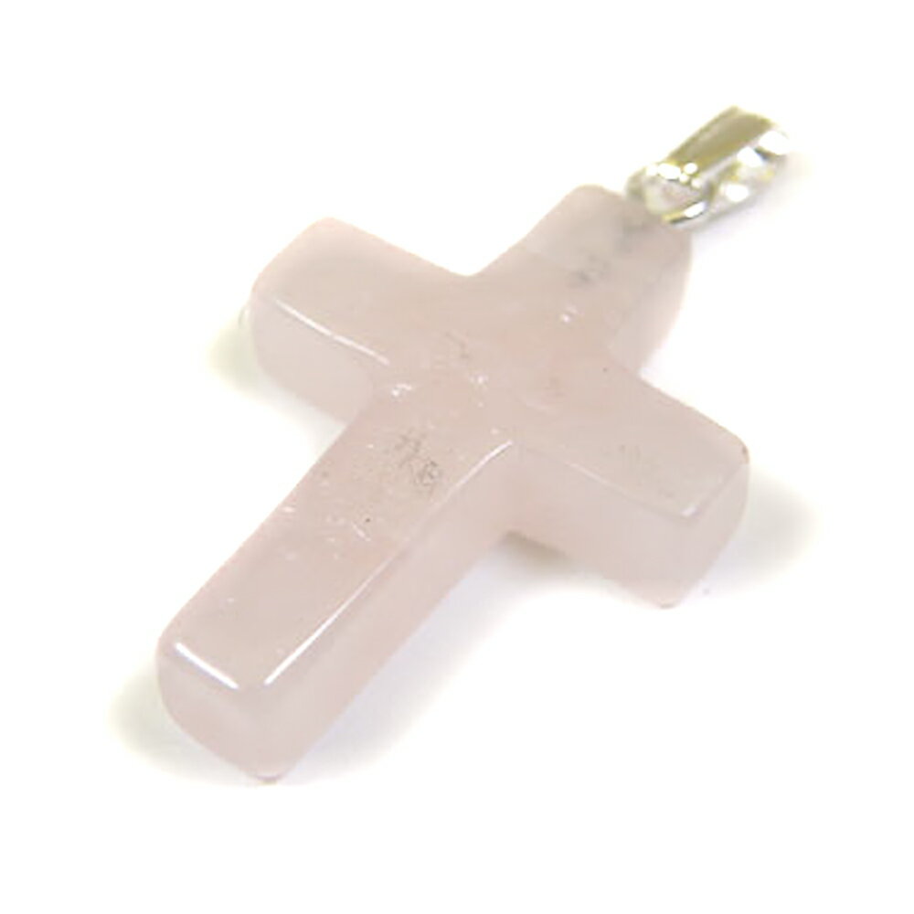 天然石 クロスペンダントトップ ローズクォーツ パワーストーン 天然石 ペンダントヘッド レディース クロスペンダントトップ パワーストーン パワーストーン パ...