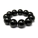 【ENDLESS_20mmブレスレット】オニキス 大玉シンプルブレスレット 数珠 ブレスレット 天然石 パワーストーン / インペリアルオーラ おしゃれ かわい...