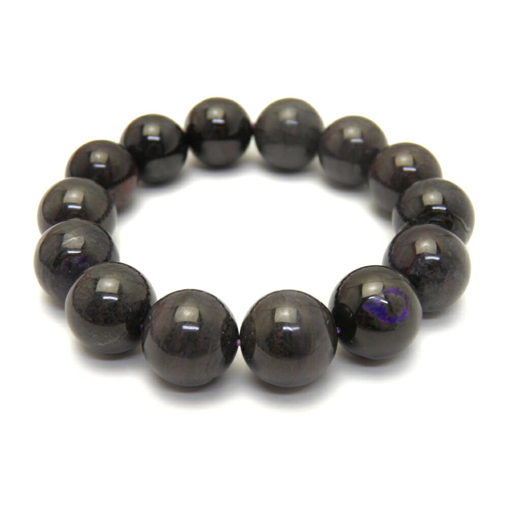 スギライト 15mm ブレスレット 現品 南アフリカ産 三大ヒーリングストーン 天然石 パワーストーン / インペリアルオーラ おしゃれ かわいい オシャレ 可...