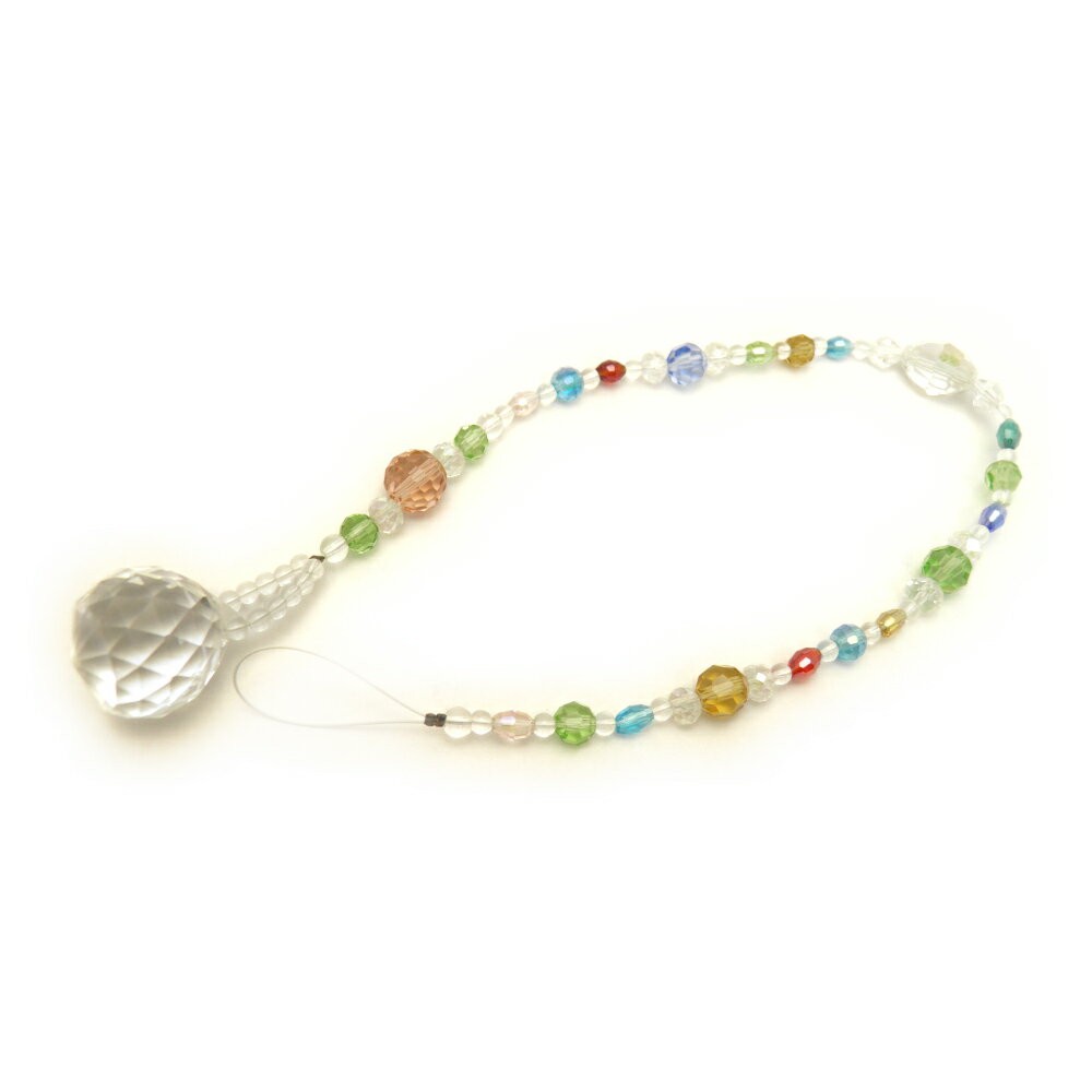【風水アイテム】サンキャッチャー 2cm玉 (マルチカラー) クリスタルガラス プチギフト 転勤 退職 お礼 母の日 ギフト / 天然石、パワーストーンの専門店...