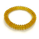 天然琥珀 アンバー ボタン型 ポーランド産 約4×9mm ブレスレット パワーストーン / インペリアルオーラ おしゃれ かわいい オシャレ 可愛い プレゼント...