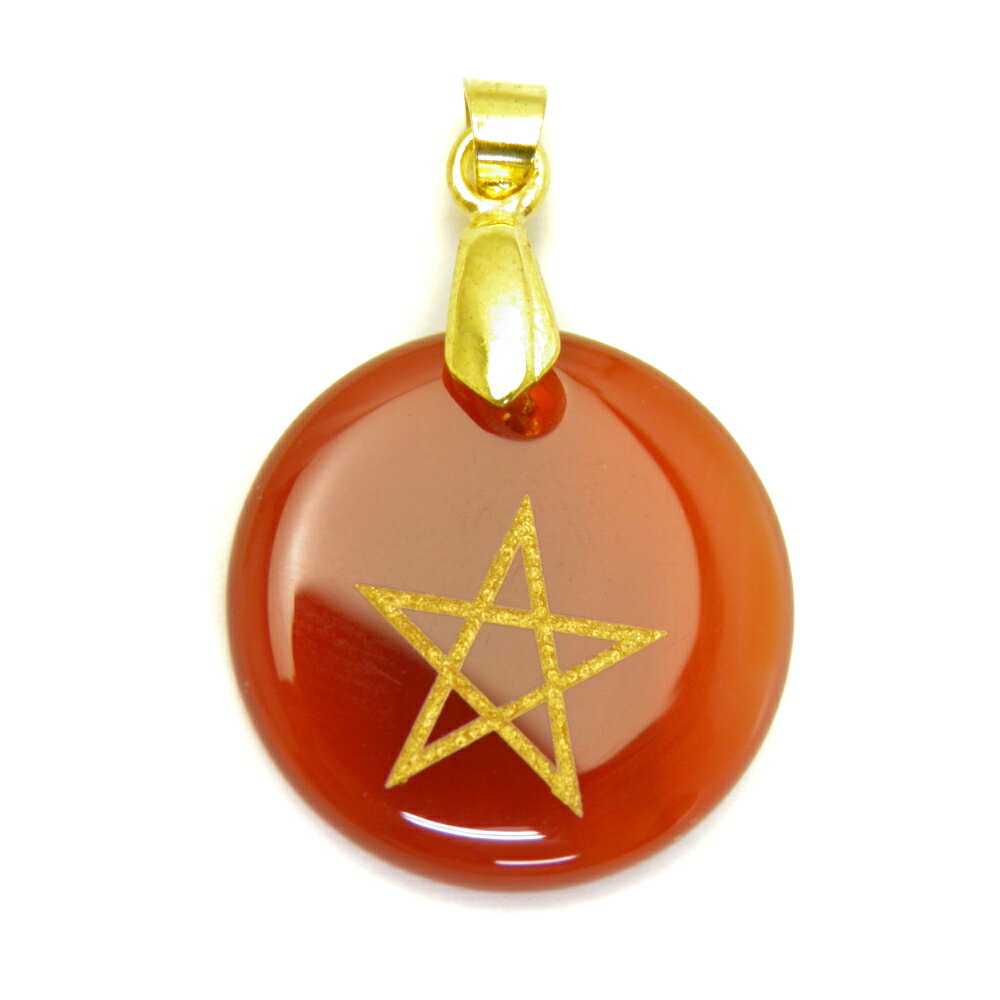 陰陽師 九字真言・五芒星両面 ペンダントトップ 赤瑪瑙(金色入り)約約20×3mm前後 天然石 パワーストーン プチギフト 転勤 退職 お礼 母の日 敬老の日 ...