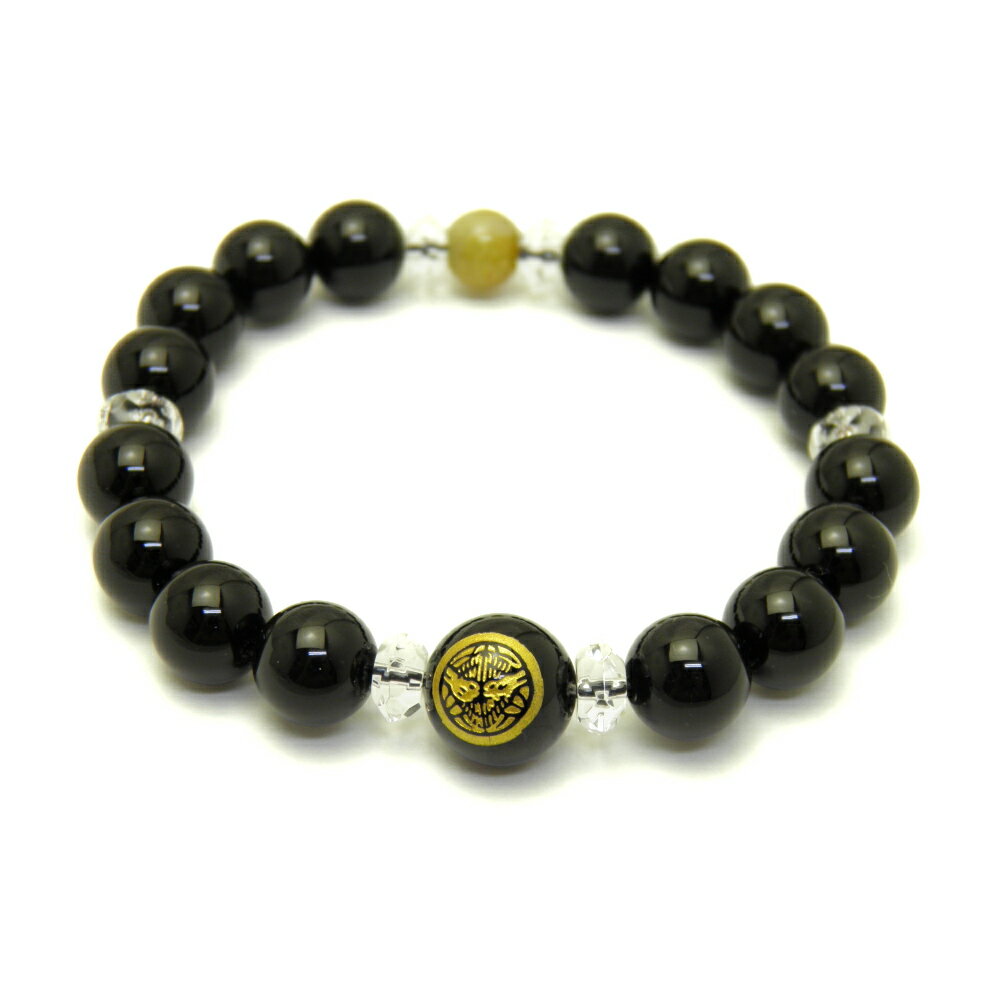 天然石 戦国武将 上杉謙信 オニキス ルチルクォーツ ブレスレット 天然石 風水 パワーストーン / インペリアルオーラ おしゃれ かわいい オシャレ 可愛い ...