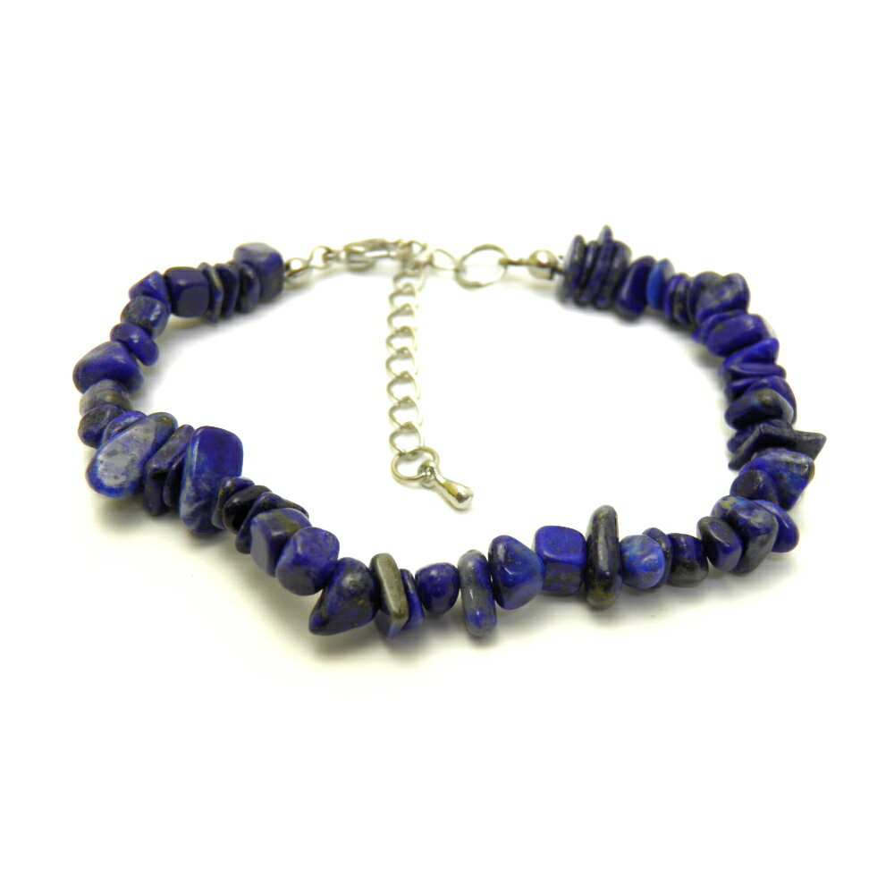 【ブレスレット】さざれ チップ ラピスラズリ 天然石 パワーストーン / インペリアルオーラ おしゃれ かわいい オシャレ 可愛い プレゼント ギフト 贈り物