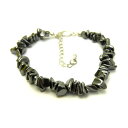 【さざれブレスレット】 ヘマタイト 天然石 パワーストーン / インペリアルオーラ おしゃれ かわいい オシャレ 可愛い プレゼント ギフト 贈り物