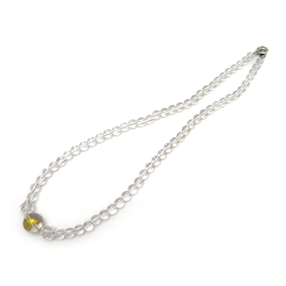 選べる8種類 梵字 水晶 金彫り 水晶ネックレス 天然石 パワーストーン プチギフト 転勤 退職 お礼 母の日 敬老の日 ギフト / インペリアルオーラ おしゃ...