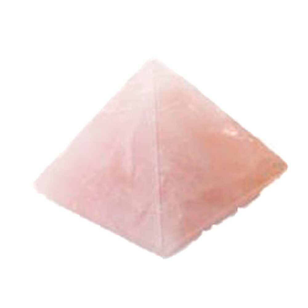 【置き石】ピラミッド型 約40mm ローズクォーツ 1個売り 天然石 風水 パワーストーン / インペリアルオーラ おしゃれ かわいい オシャレ 可愛い プレゼ...