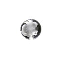 手彫り兎 水晶 丸玉ビーズ 8mm 【穴あり一粒売りビーズ】 天然石 パワーストーン / インペリアルオーラ おしゃれ かわいい オシャレ 可愛い プレゼント ギフト 贈り物